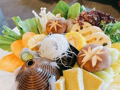 菌蔬拼盘-丁卯•铜锅涮肉(工体店)