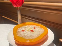 南瓜酒酿小圆子-玫瑰厅上海菜(兴国路店)