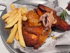 奥尔良烤鸡配薯条-卡朋西餐(乐峰广场店)
