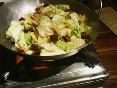 干锅包心菜-绿茶餐厅(华联万柳店)