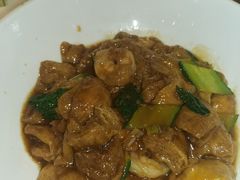 虾仁独面筋-渔家风味·鲅鱼水饺·央视展播·海鲜天津菜(开发区店)