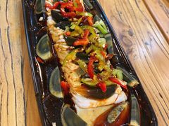尖椒皮蛋-长青菠菜面·烧烤