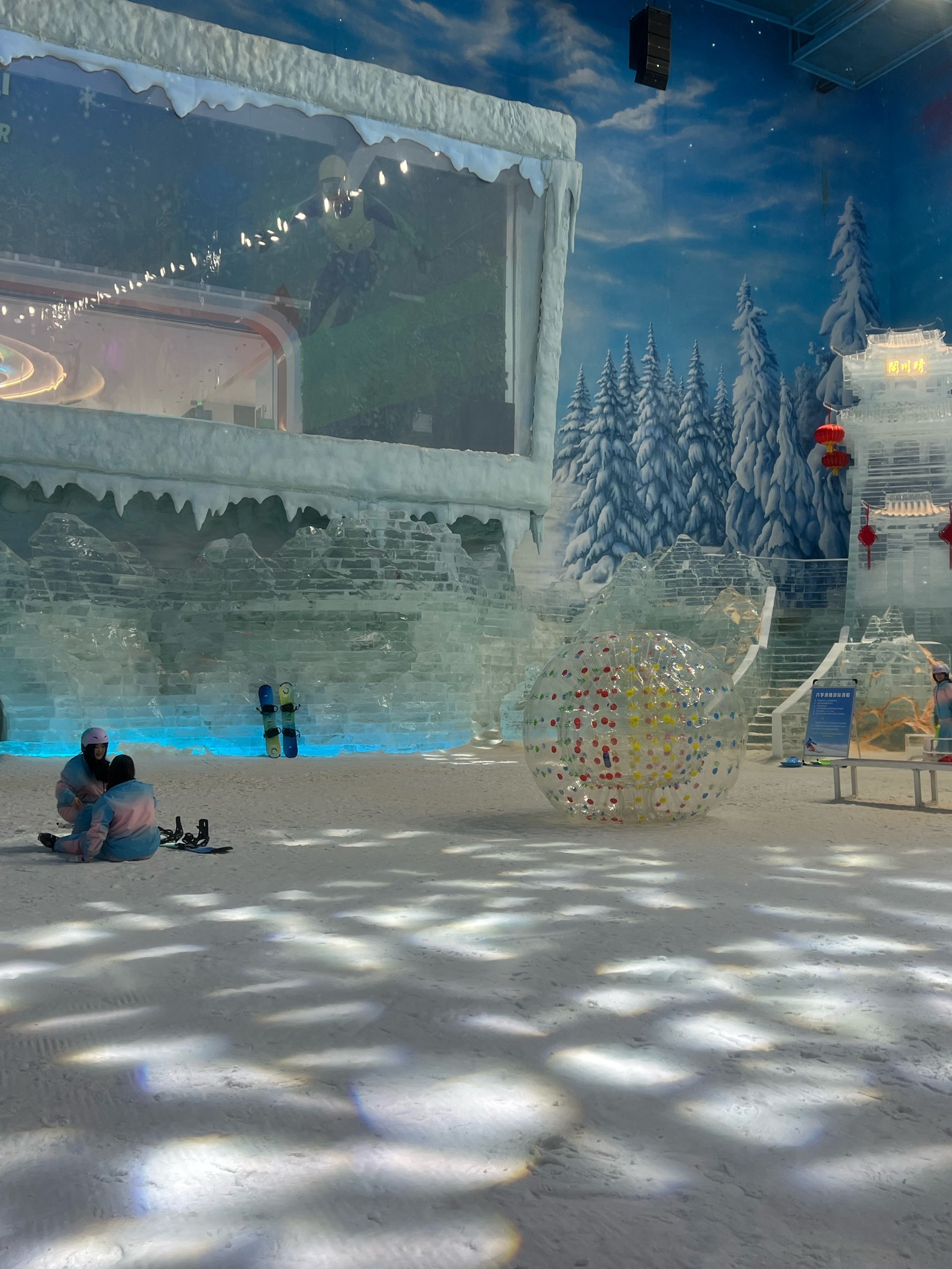 从新手摔到畅滑,在武汉过了一场东北瘾!