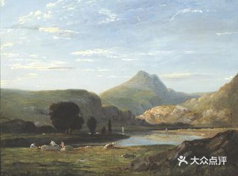 威尔逊是英国风景画家，曾师从肖像画家赖特（Thoma