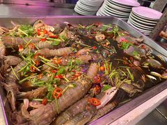 生腌虾姑-龙眼南白粥六顺白粥