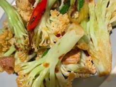 小炒有机花菜-上名堂·鱼头好吃(体育场路店)