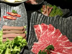 雪花牛&nbsp;鸭血-渝利重庆火锅