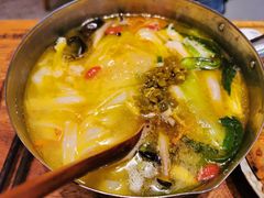 枸杞菌子土鸡汤手工粉-小满手工粉(上海品尊国际店)