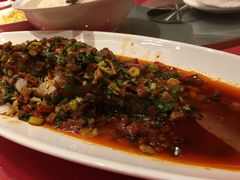 干烧鲈鱼-成都蒲江花样年福朋喜来登度假酒店·宜客乐西餐厅