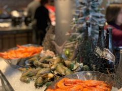 自助取餐区-金海湾自助餐厅(金陵饭店)