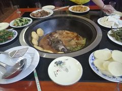 -北京龙庆四季香农家饭庄·灶台鱼·碳烤虹鳟鱼(龙庆峡店)