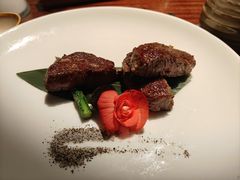 铁板烧澳洲特选安格斯菲力牛排配翠芦笋-上海中星铂尔曼大酒店 锦·日本料理