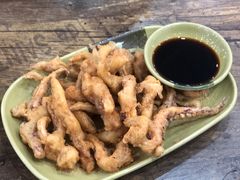 椒盐鱿鱼须-贞姨美食·老字号海鲜大排档