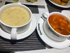 奶油蘑菇汤-斗牛士牛排餐厅(嘉里汇店)