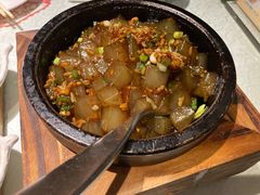 石锅凉粉炒米-汉唐宴长安食府