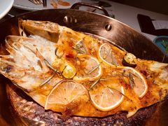 炙烤海鲈鱼-蜜桃花开·中西融合菜E&W(南长街店)