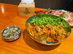 辣猪肉盖浇饭-kingkong大猩猩烤肉(CBD店)