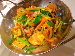干锅千叶豆腐-金色艳阳天•粤菜 淮扬菜(古平岗店)