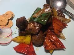 黑椒雪花牛肉粒-金悦轩海鲜酒家(银河店)