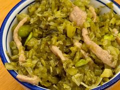 咸菜毛豆肉丝-沪西老弄堂面馆(定西路店)