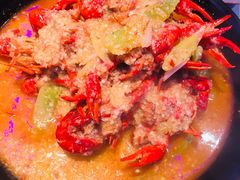 金牌蒜泥小龙虾-钳小柒·小龙虾蓝龙王烧烤夜宵(长寿路店)