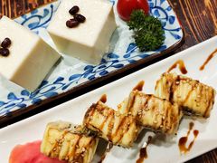 鲜切芒果芝士卷寿司-小川洋风料理(街道口店)