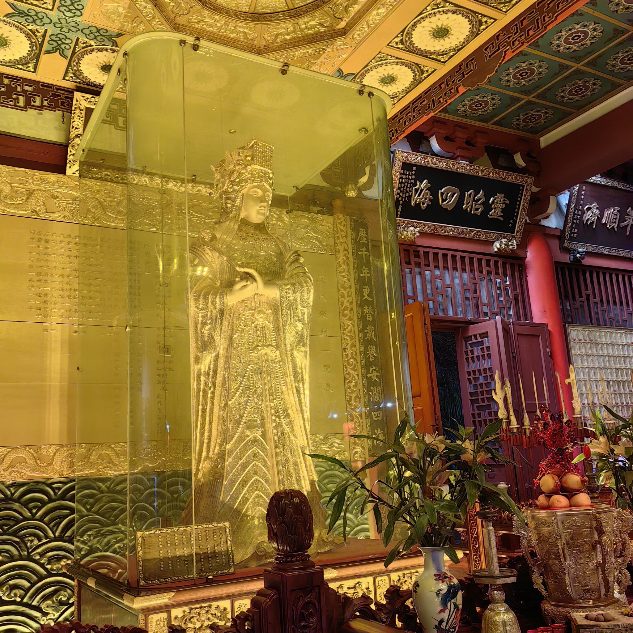 跨年夜的妈祖庙