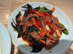 血皮菜炒猪肝-冯记豆花店(健翔桥店)