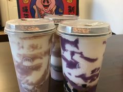 超厚芋泥紫薯烧-LELECHA乐乐茶(美罗城店)