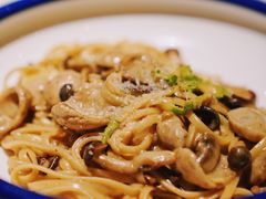牛肝菌蘑菇汁意大利扁面-半秋山西餐厅(西园店)