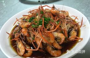 Special Soy Sauce Stir-Fried Shrimp