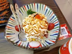 温泉蛋爆浆土豆泥-仙隐小鹿中华料理(南宁万象城店)