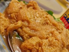 竹笙焖面筋-松峰素食