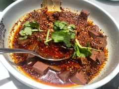 辣子蒜羊血-大厨小馆(华阳城店)