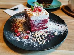 红丝绒蛋糕-捌楼咖啡书吧(南开店)
