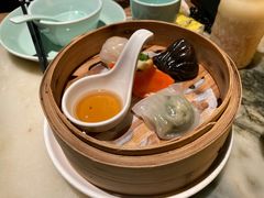 鲜虾小笼包-绿茶餐厅