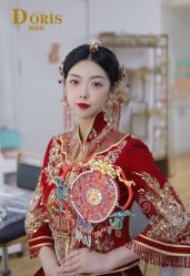 点击看大图 -桃瑞斯Doris新娘化妆造型
