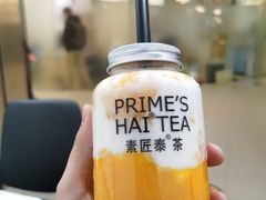招牌泰椰奶花-素匠泰茶(三里屯SOHO工体奶茶店)