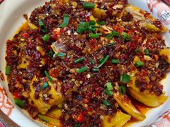 椒麻口水鸡-龙师傅卤炒(天马店)