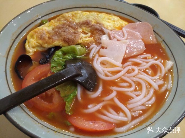 老妈米线(金桥国际广场店)番茄煎蛋米线图片 - 第1张