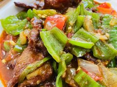 -歹歹的加个面过油肉拌面