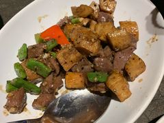 珍菌牛肉粒-汤城小厨•粤菜•靓汤(苏州街店)