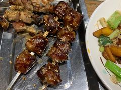 -胖姐活羊烧烤家乡菜(刘家桥店)
