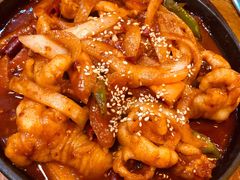 辣炒鸡爪-包装马车·韩国料理·포장마차