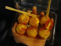 鸟蛋虾球-六合夜市