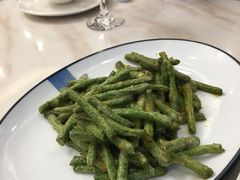 咸蛋黄焗刀豆-高老庄新家宴(北斗星广场店)