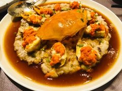 和乐蟹蒸手剁肉饼-广州文华东方酒店·江-由辉师傅主理