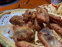 脆炸蒜香排骨-农厨好味·温泉鹅·农家菜