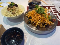 皮蛋拌馓子-靓靓蒸虾·头牌蒸虾(雪松路总店)