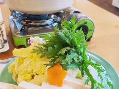 河豚鱼锅蔬菜拼-天正河鲀·河豚亭(大连店)